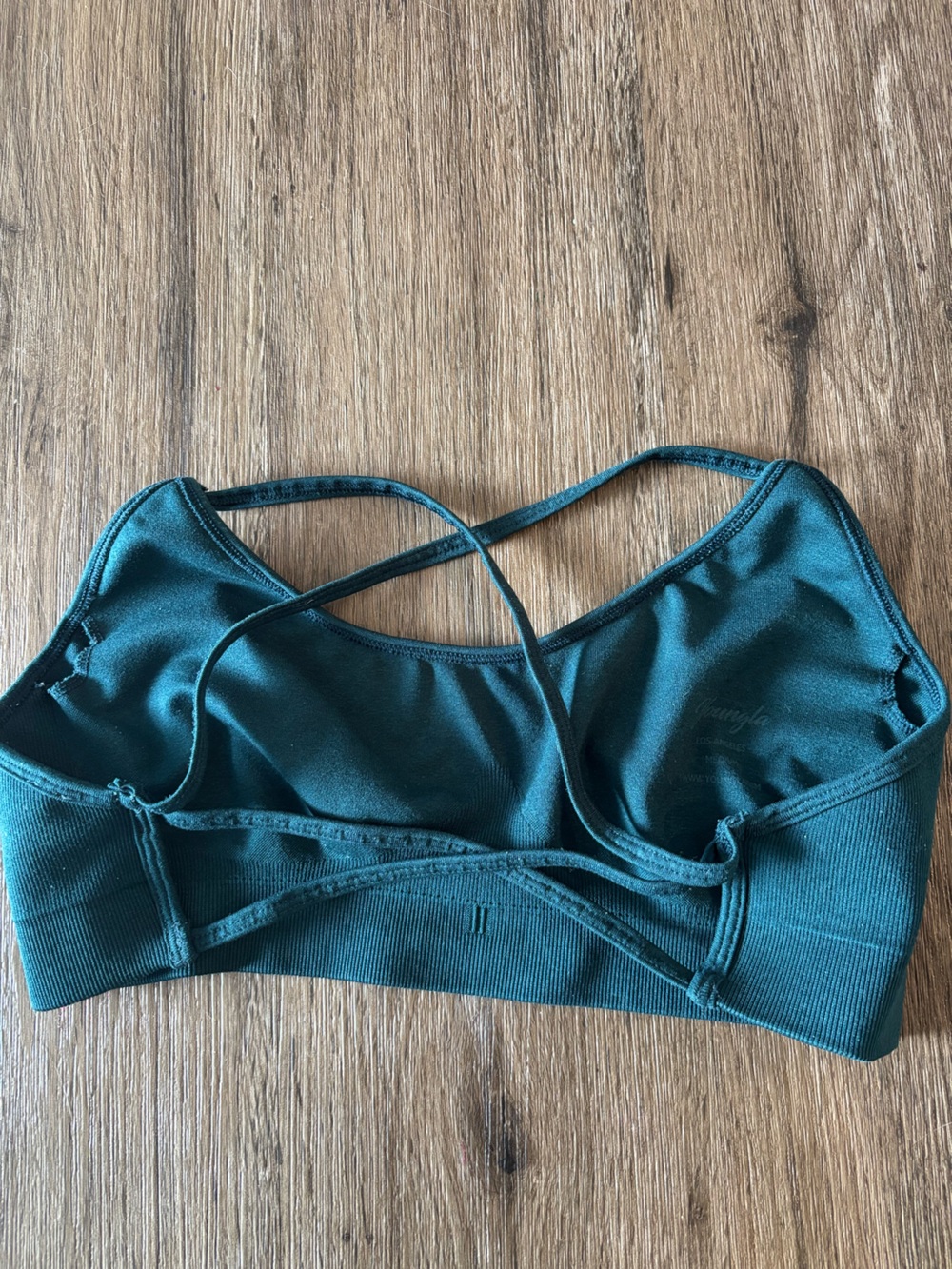 YoungLA size M teal bra